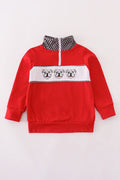Bulldog Embroidery Pullover
