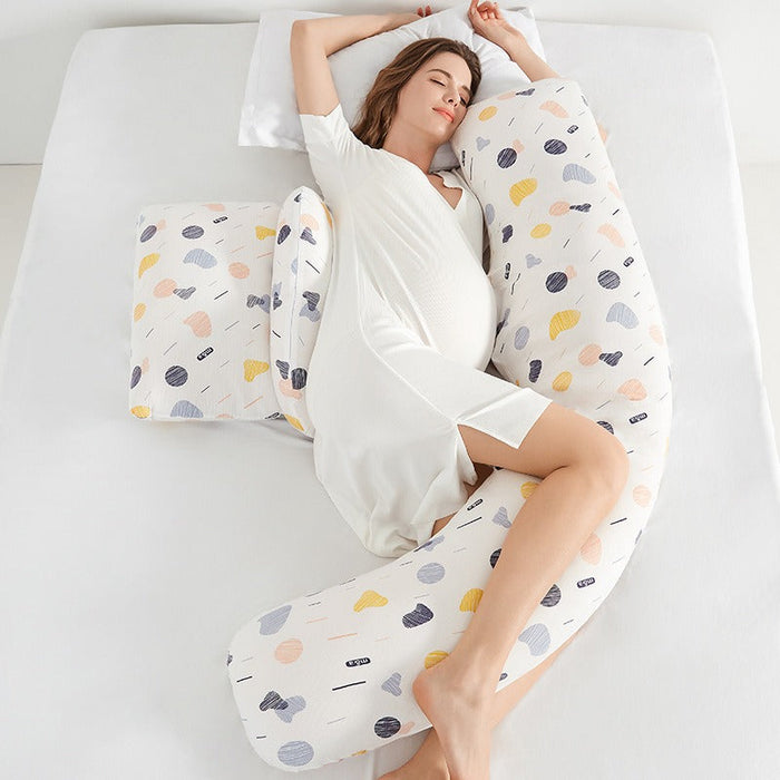 C-Shaped Ergonomic Maternity Breastfeeding Body Pillow