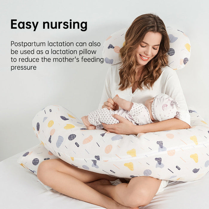 C-Shaped Ergonomic Maternity Breastfeeding Body Pillow