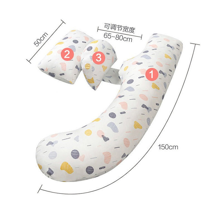 C-Shaped Ergonomic Maternity Breastfeeding Body Pillow