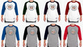 Cadillac 60's Raglan Baseball T-Shirt