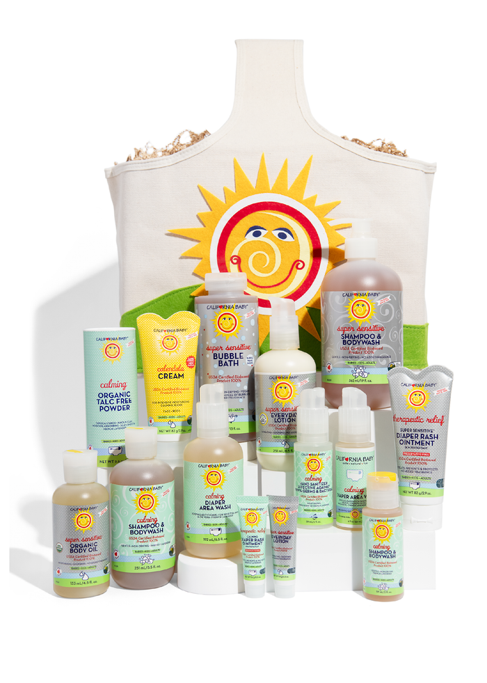 California Baby All the Essentials Newborn Gift Set