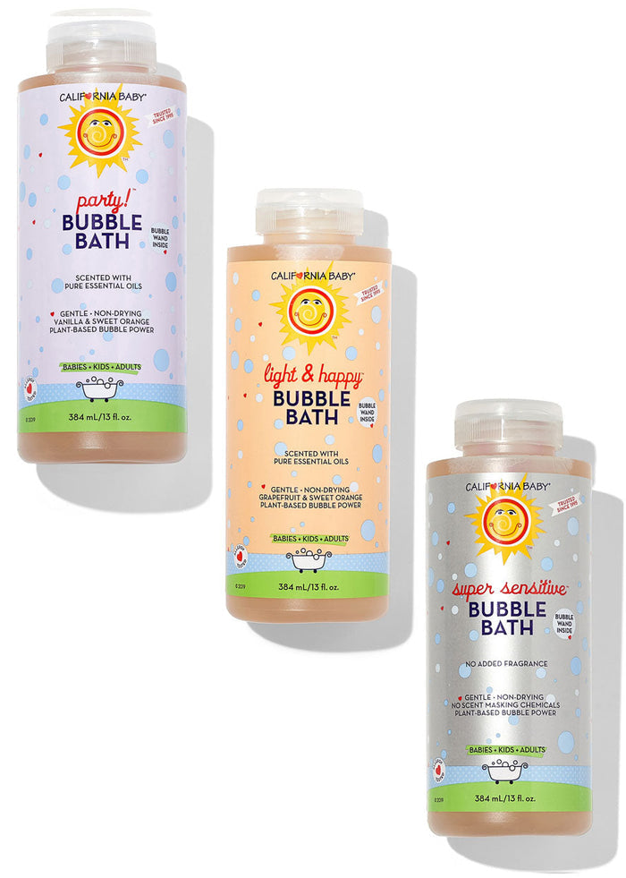 California Baby Bubble Bath Fun Trio