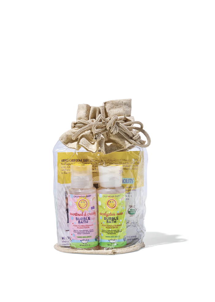 California Baby Bubble Bath Scent Sampler