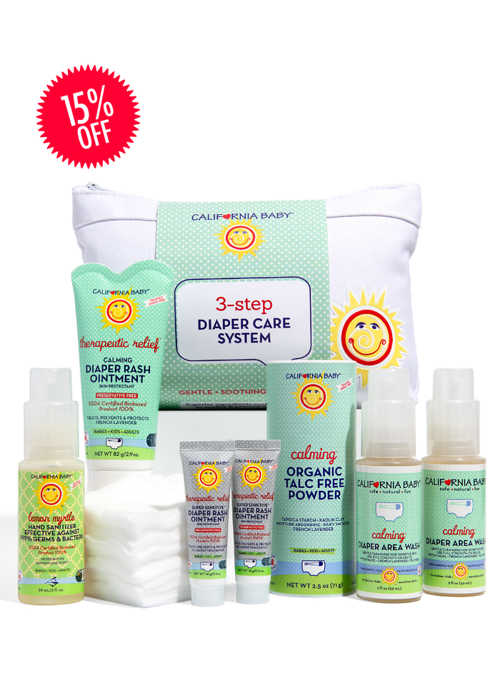 California Baby Calming™ 3-Step Diaper Care Kit