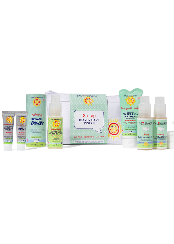 California Baby Calming™ 3-Step Diaper Care Kit