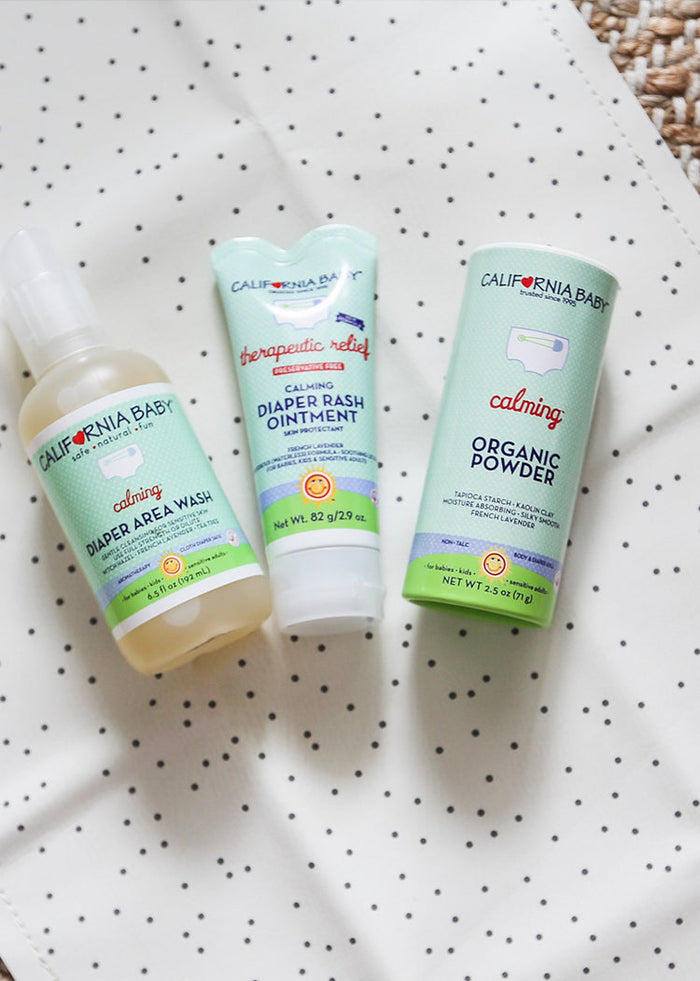 California Baby Calming™ 3-Step Diaper Care Kit