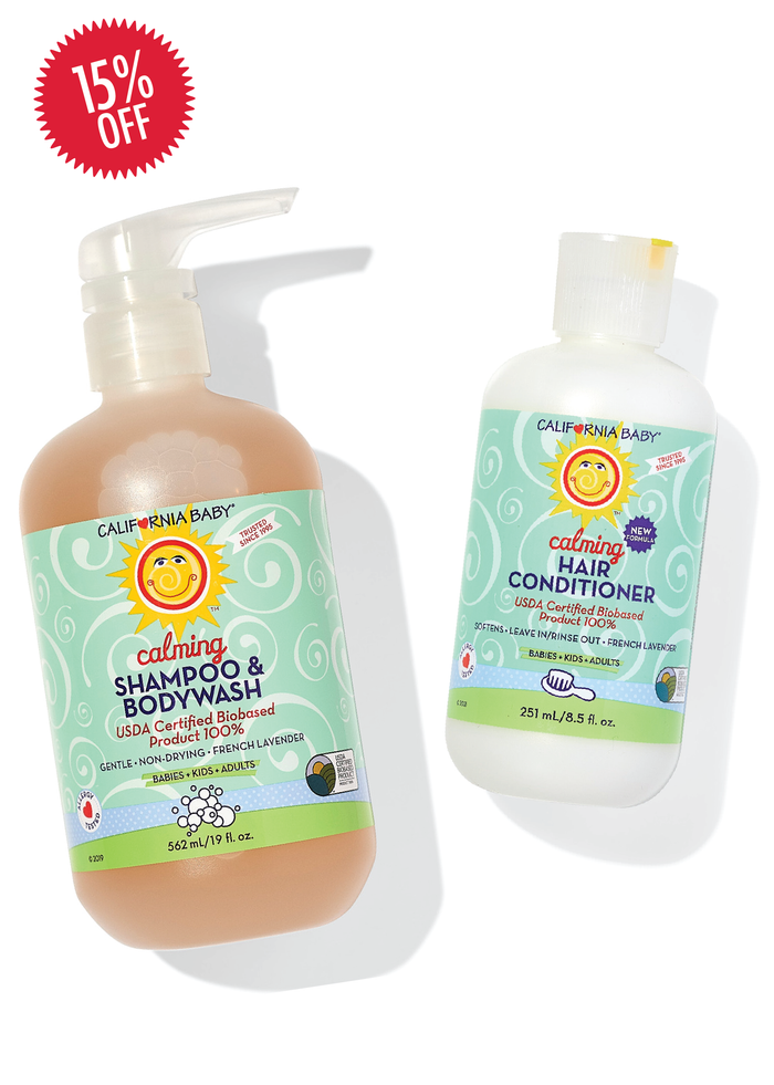 California Baby Calming™ Shampoo + Conditioner Bundle