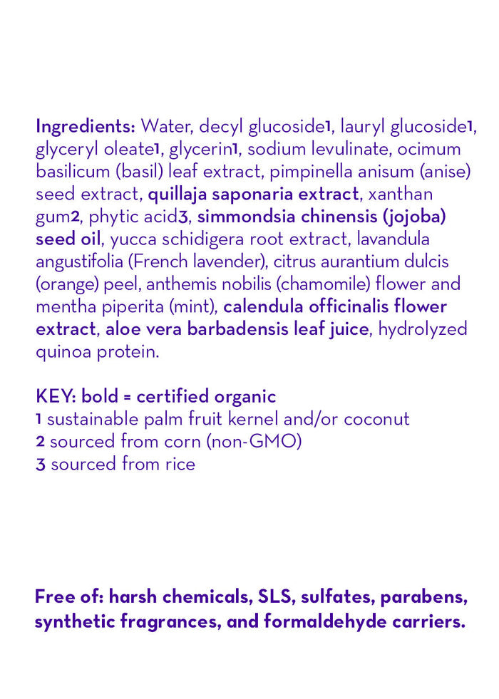 California Baby Chamomile Mint™ Shampoo & Bodywash