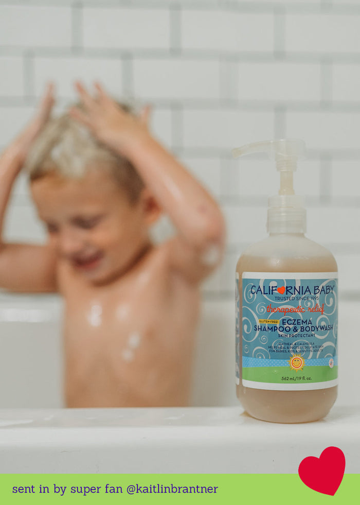 California Baby Eczema Cream + Wash Bundle