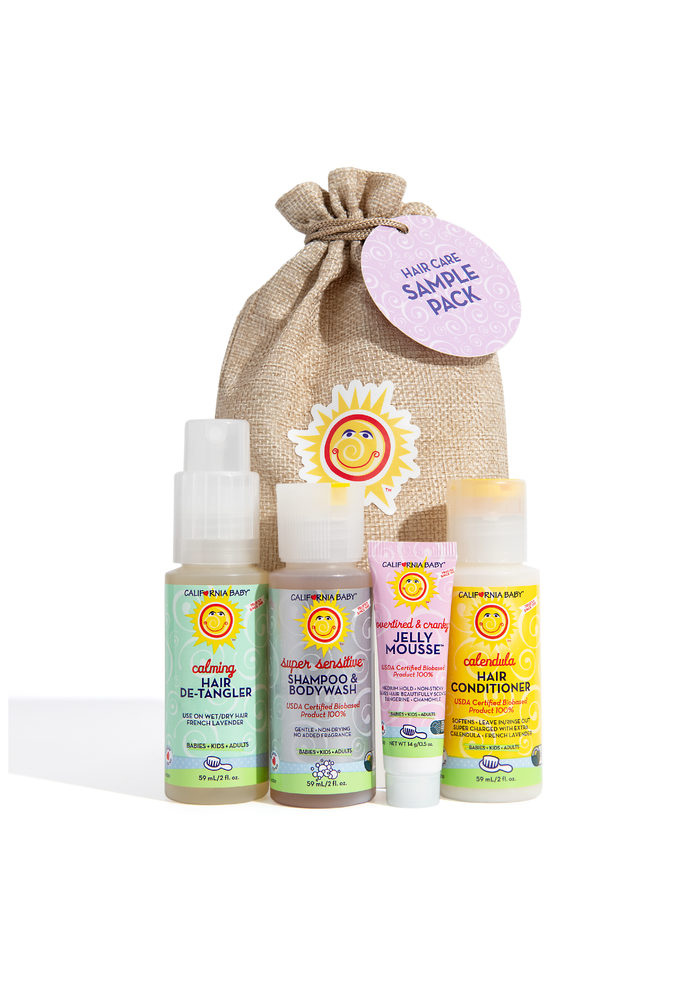 California Baby Hair Care Sample Pack