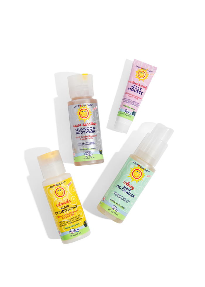 California Baby Hair Care Sample Pack