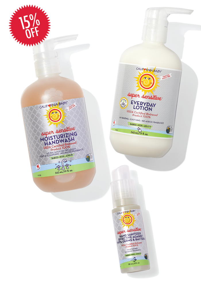 California Baby (No added fragrance)™ Soft & Clean Hands Kit