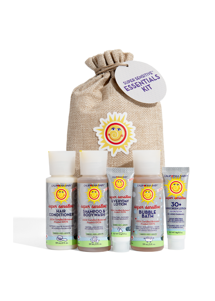 California Baby (No Fragrance) Super Sensitive™ Essentials Kit