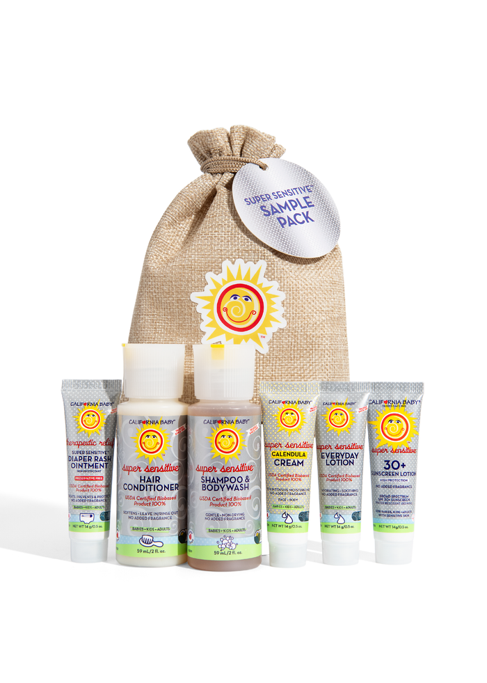 California Baby (No Fragrance) Super Sensitive™ Sample Pack