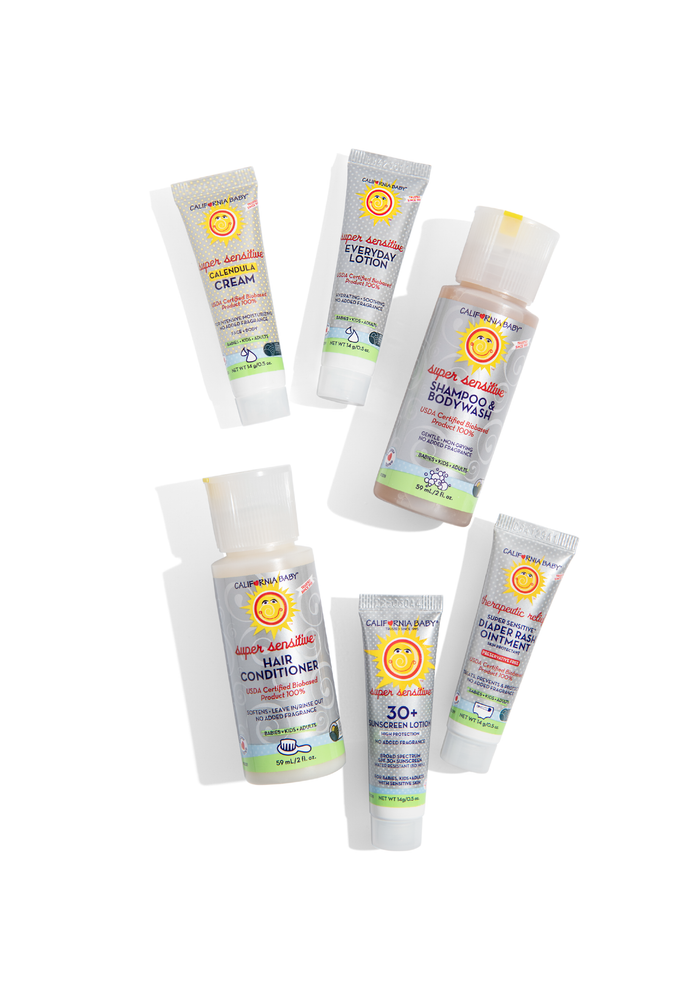 California Baby (No Fragrance) Super Sensitive™ Sample Pack