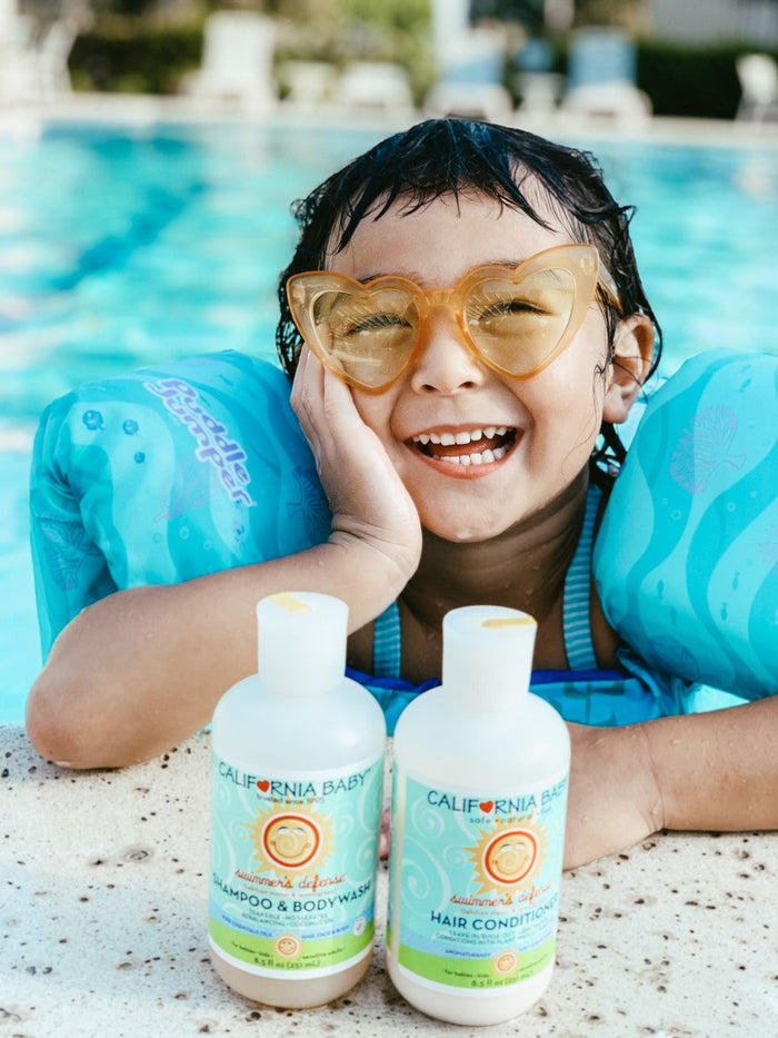 California Baby Swimmer's Defense™ Shampoo + Conditioner Bundle