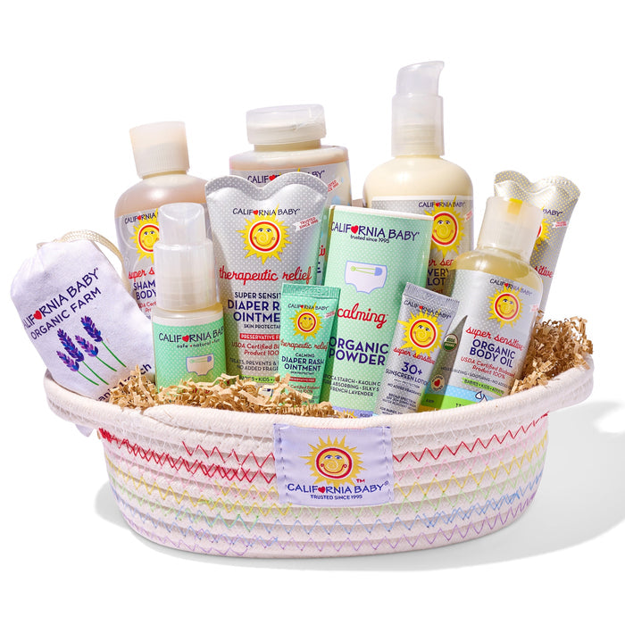 California Baby Welcome Baby Gift Basket
