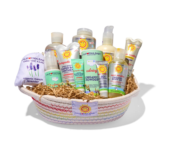 California Baby Welcome Baby Gift Basket
