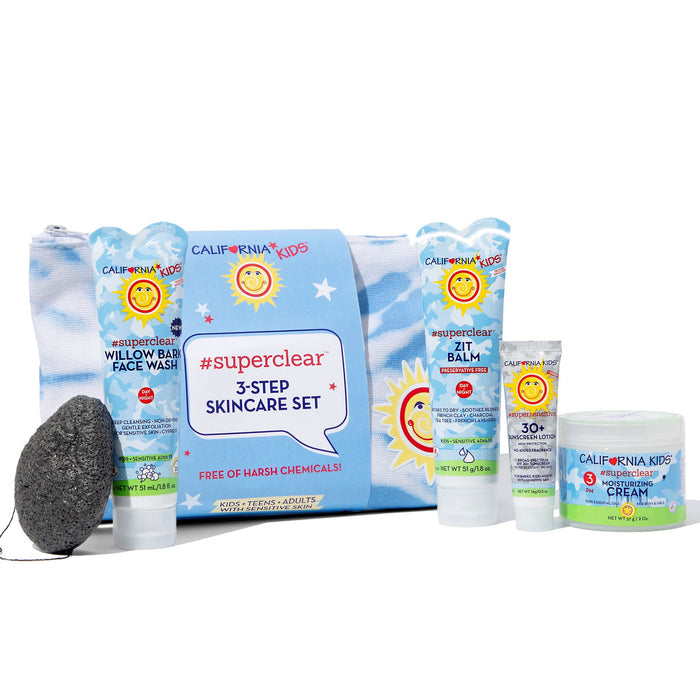 California Kids® #superclear™ 3-Step Skincare Kit