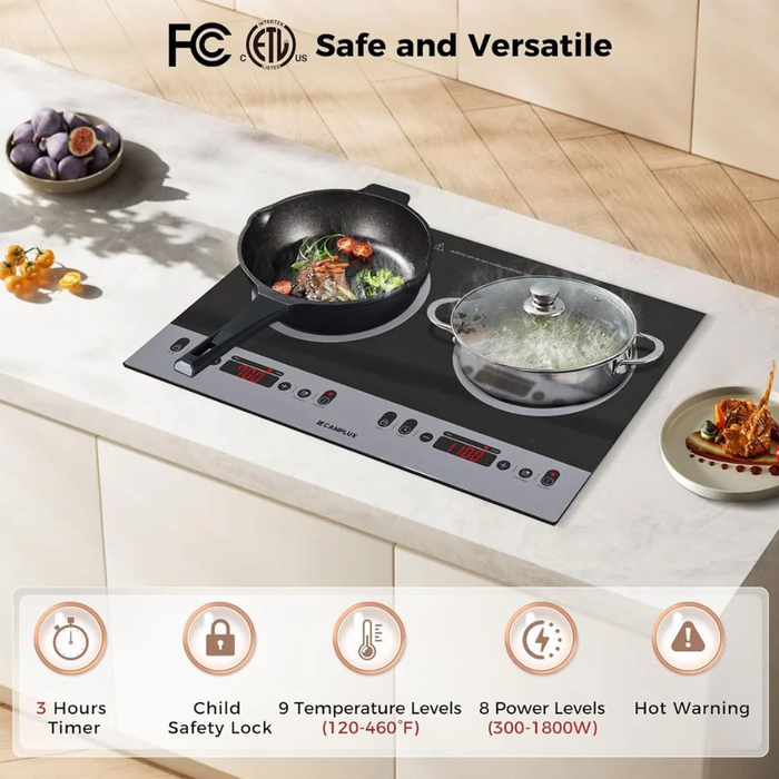 Camplux Portable Burner Induction Cooktop - Shed Windows and More, Inc.