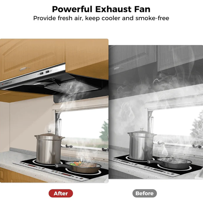 Camplux RV Range Hood 22” - Shed Windows and More, Inc.