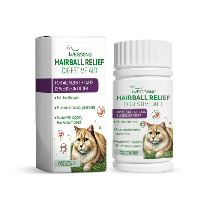 Cat Grass Fiber Tablets for Cats