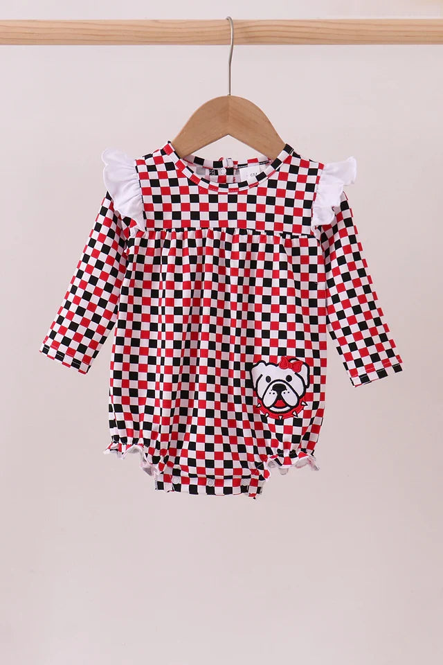 Checkered Bulldog Bubble
