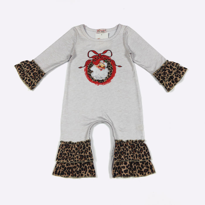 Cheetah Santa Romper