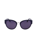 Anne Klein Navy Chic Rounded Cat-Eye Sunglasses