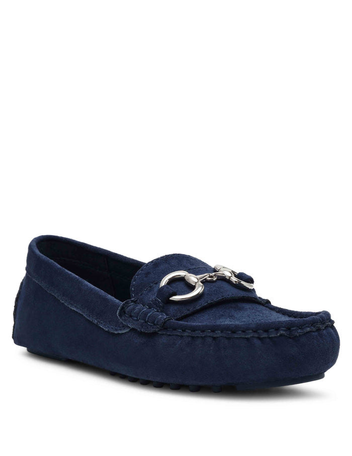 Anne Klein Dark Blue Chrystie Moccasin
