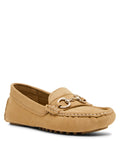 Anne Klein Tan Suede Chrystie Moccasin