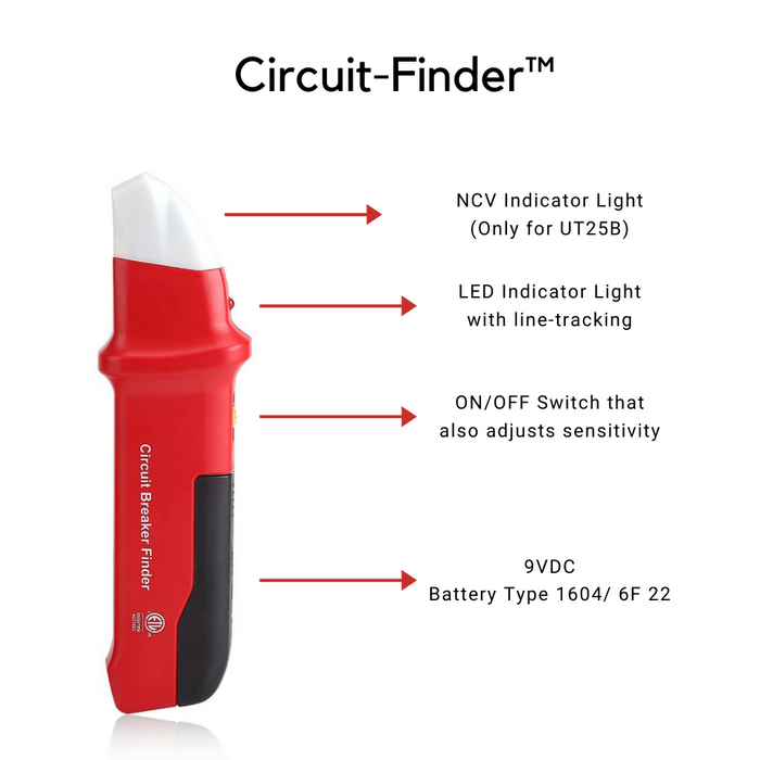 Circuit-Finder™ Automatic Circuit Breaker Switch Finder