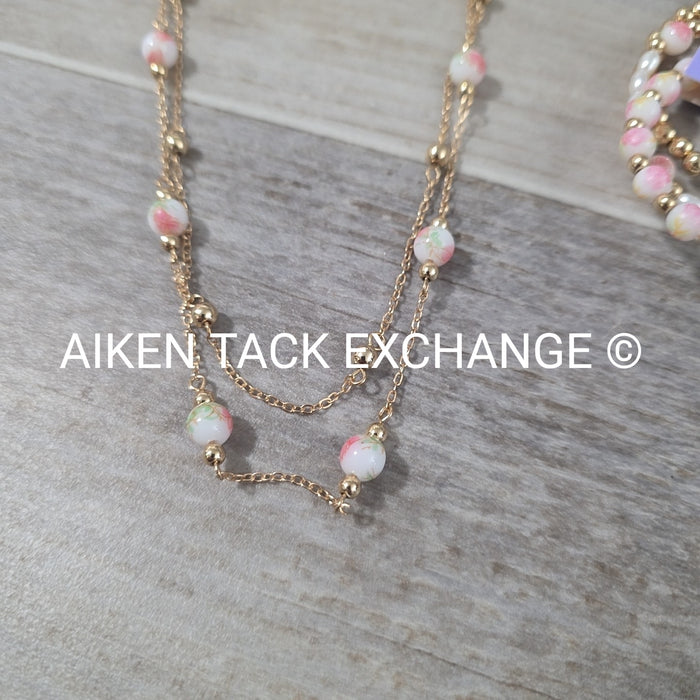 Claire's Necklace + Bracelet Set