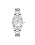 Anne Klein Silver-Tone Classic Easy To Read Dial Watch