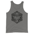 Classic Elephant Lotus Cotton Tank Top