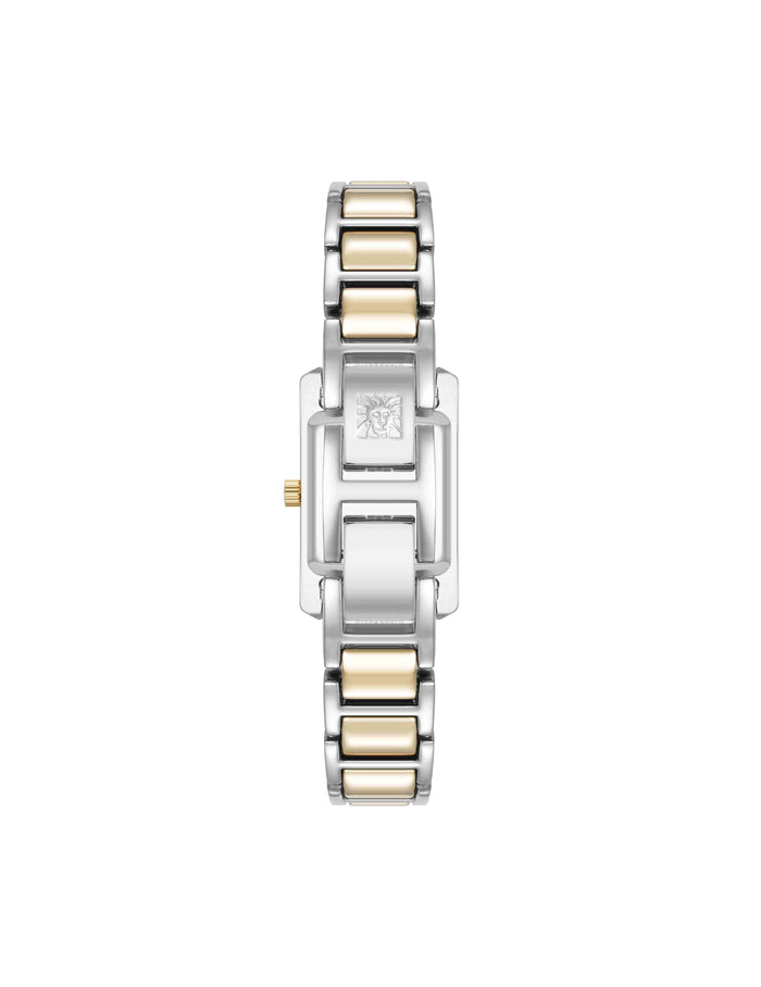 Anne Klein Classic Rectangular Roman Numeral Watch