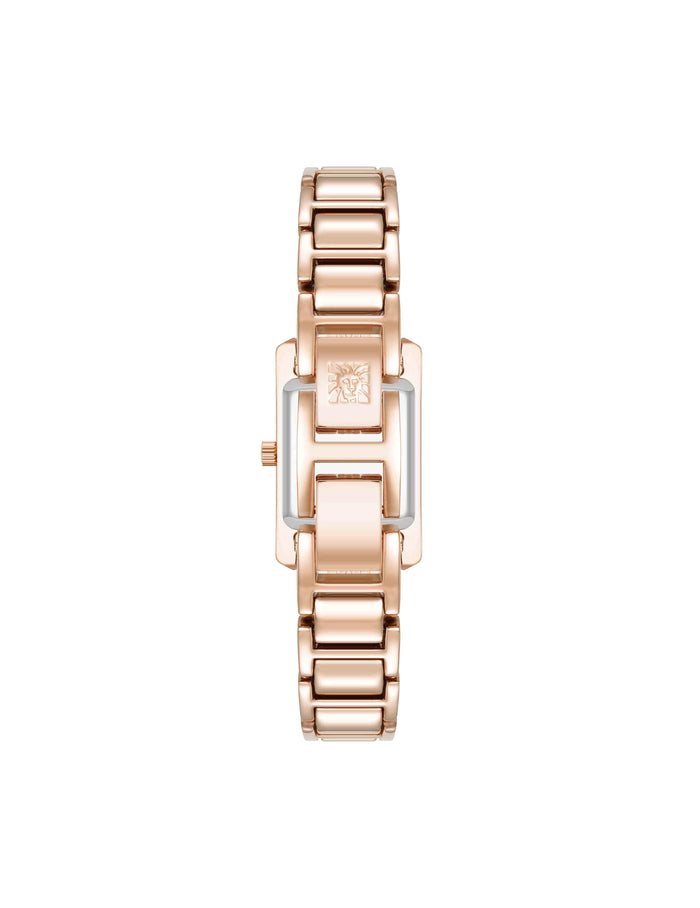 Anne Klein Classic Rectangular Roman Numeral Watch