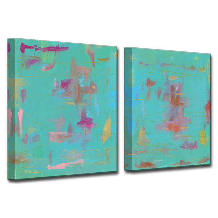 'Compatible No. 1/2' Wrapped Canvas Wall Art
