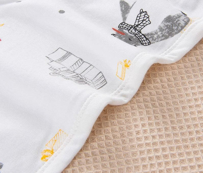 Cotton Anti-Kick Printed Baby Sleeping Bag