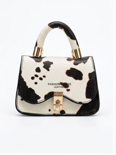Cow Print Mini Bag