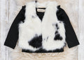 Cow Print Vest Set