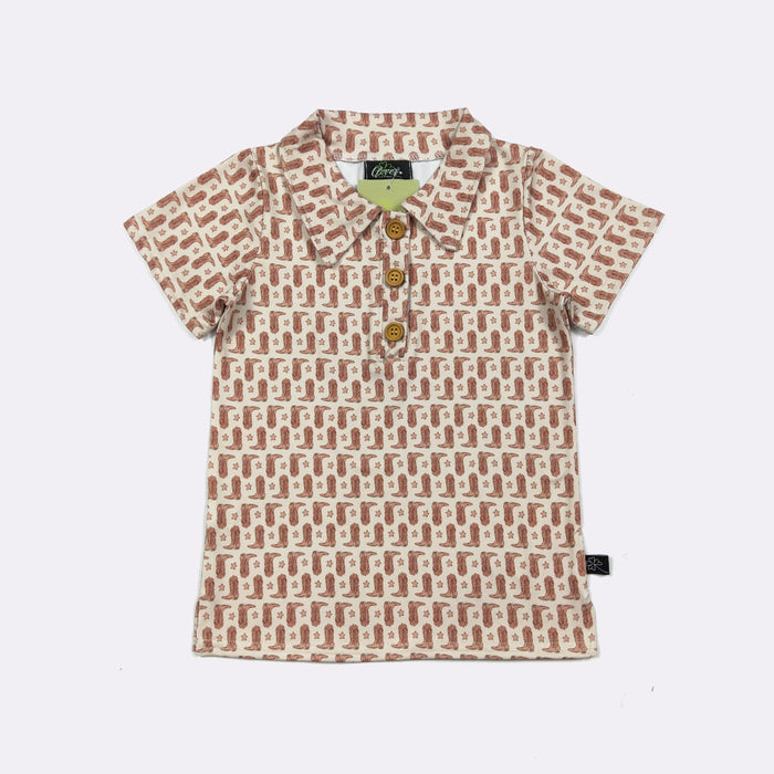 Cowboy Boot Polo