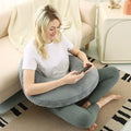 Crocheted Arm-Support Reading & Breastfeeding Pillow
