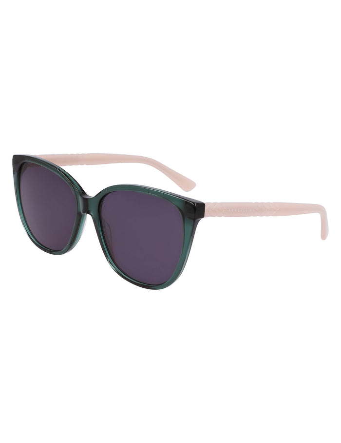 Anne Klein  Crystal Cat-Eye Braided Sunglasses