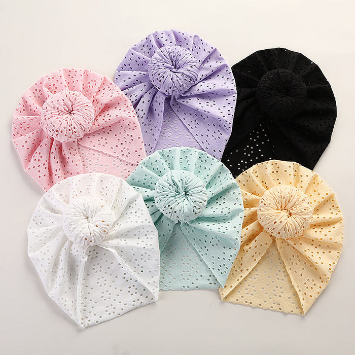 Cute Lace Donut Baby Pullover Cap & Headwear