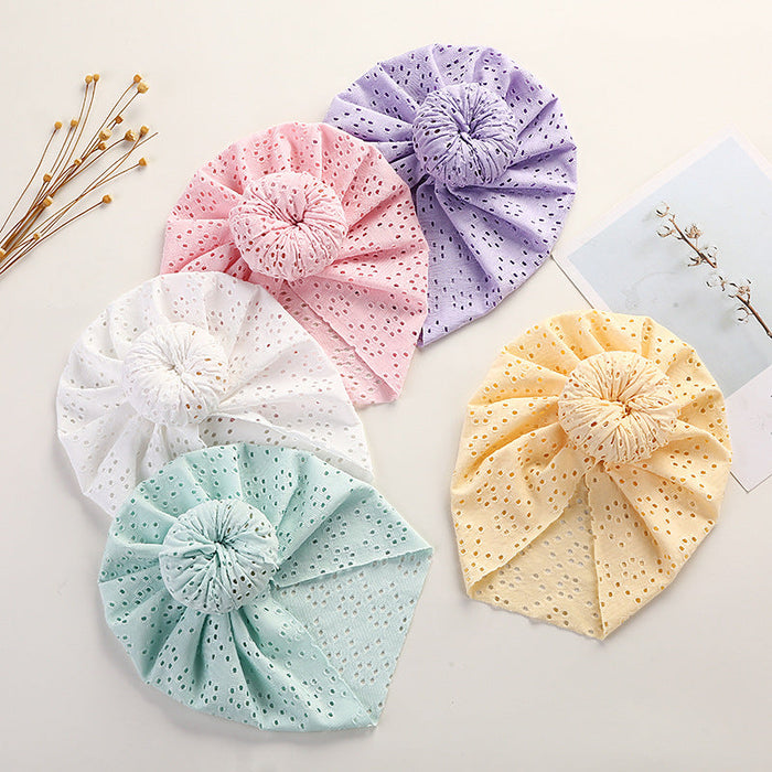 Cute Lace Donut Baby Pullover Cap & Headwear