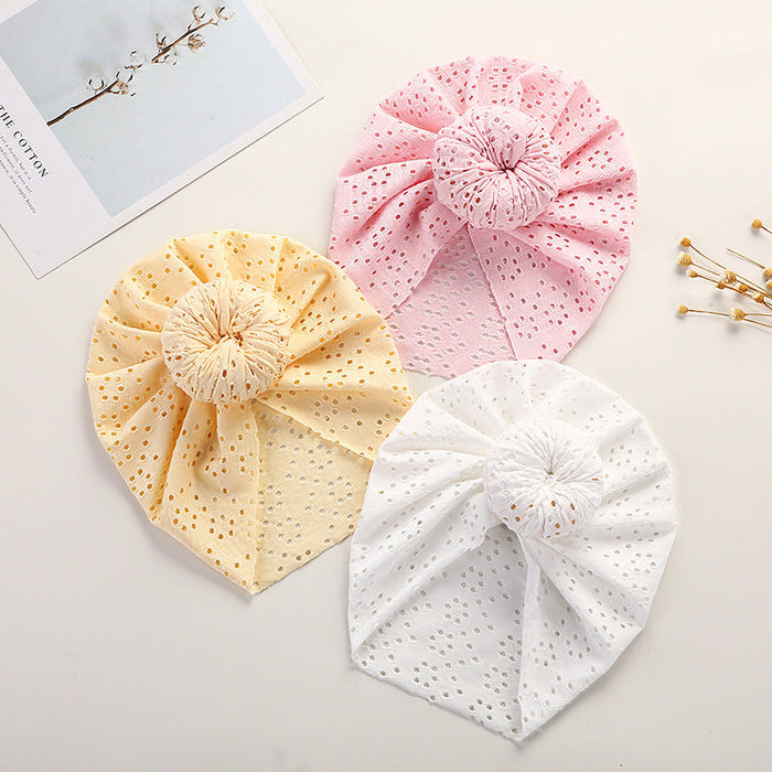 Cute Lace Donut Baby Pullover Cap & Headwear