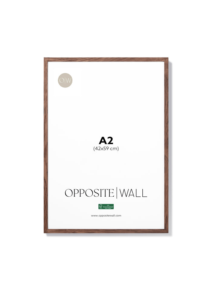 Dark Oak Frame, A2 | 42x59 cm