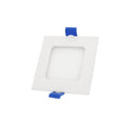 Dawnray 3.5" LED Slim Panel Square White | DR30SF-WH